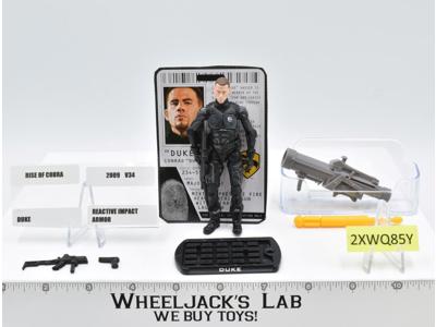 Duke V34 100% Complete G.I. Joe 2009 Hasbro Action Figure