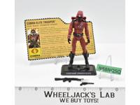 Crimson Guard v9 100% Complete GI Joe 25th Anniversary 2008 Hasbro Action Figure