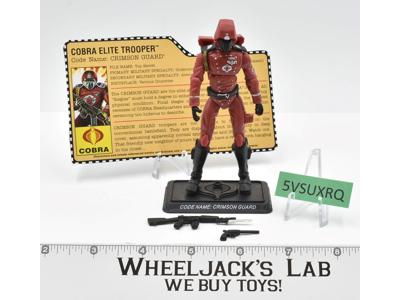Crimson Guard v9 100% Complete GI Joe 25th Anniversary 2008 Hasbro Action Figure