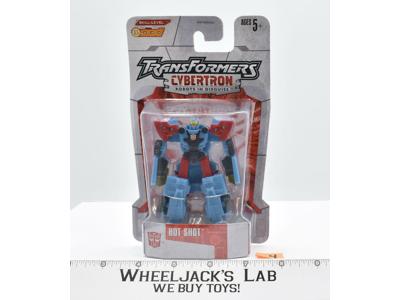 Hot Shot #4 Cybertron Transformers Robots in Disguise 2005 Hasbro MOSC NEW