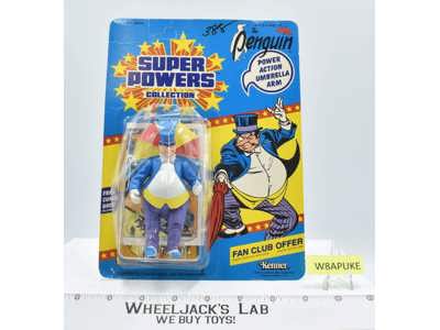 Penguin Master of Fowl Play Super Powers 1985 Kenner Vintage Action Figure MOSC