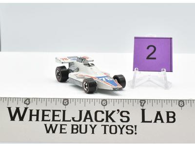 Formula 5000 #2 White 1976 Redline Hot Wheels Mattel Vintage RL