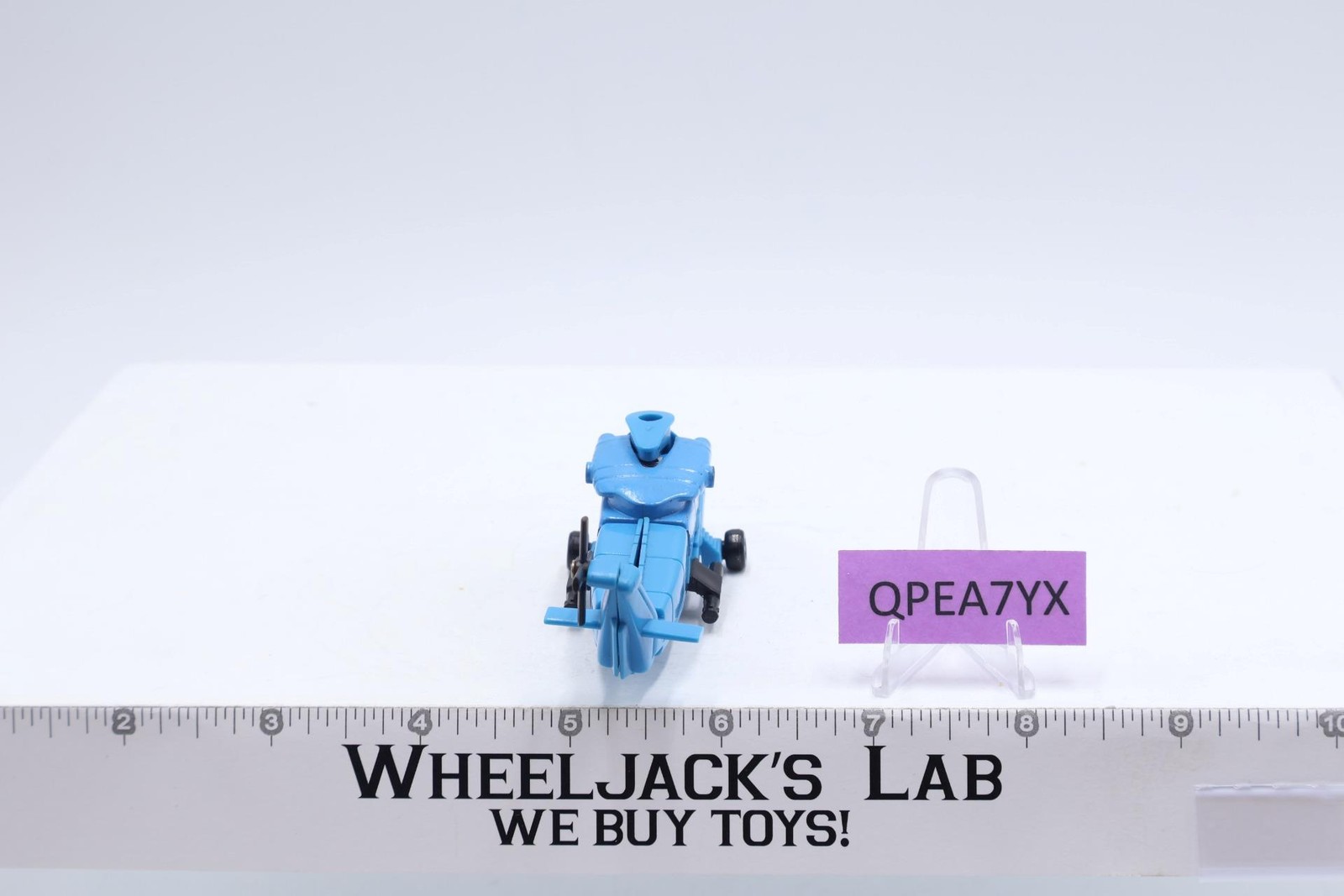 Flip Top Navy Helicopter MR-40 Gobots 1984 Bandai Tonka Vintage LIGHT BLUE