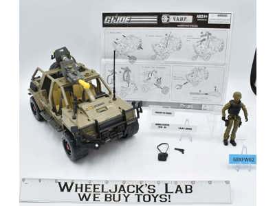 V.A.M.P. With Double Clutch 100% Complete G.I. Joe 2010 Hasbro Vehicle