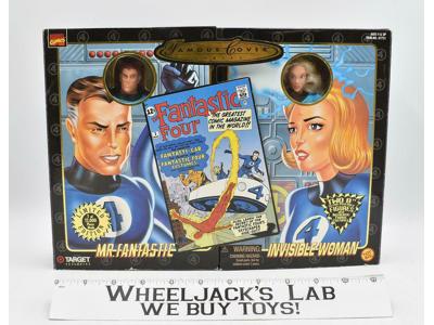 Mr. Fantastic &amp; Invisible Woman Special Edition Marvel Comics 1998 Toybiz MISB