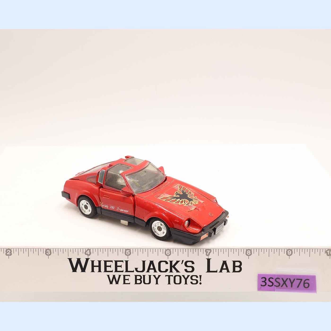 Zeemon Fairlady 280Z T-BAR BLACK Super Go-Bots Go-bots 1985 Bandai Vintage