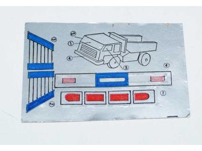 Four Star Mr. Hard Hat Sticker Sheet Convertors Transistor Robots 1985 Vintage