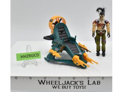 Dreadnok Air Skiff 100% Complete W/ Zanzibar GI Joe 1987 Hasbro Vintage