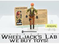 Tollbooth V1 100% Complete 1985 GI Joe Hasbro Vintage Action Figure