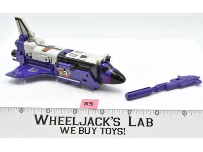 Astrotrain #33 100% Complete 1985 G1 Transformers Space Shuttle Action Figure