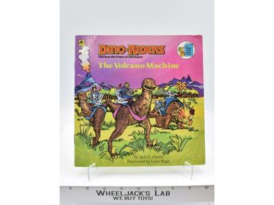 The Volcano Machine Dino Riders by Jack Harris Golden Book Western Publishing