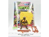 Donatello W/Cardback NR MINT 100% Complete TMNT 1988 Playmates Vintage Figure