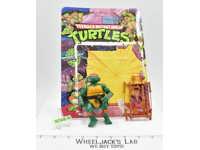 Michaelangelo W/Cardback NR MINT 100% Complete TMNT 1988 Playmates Vintage