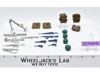 Lot Battle Gear Accessory 2 Set 6 1984 Weapons G.I. Joe Vintage Action Figure