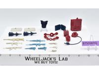 Lot Battle Gear Accessory 4 Set 4 1986 Weapons G.I. Joe Vintage Action Figure