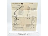Adventure Team 8 Ropes Of Danger Instructions 1970 Hasbro Vintage Gi Joe