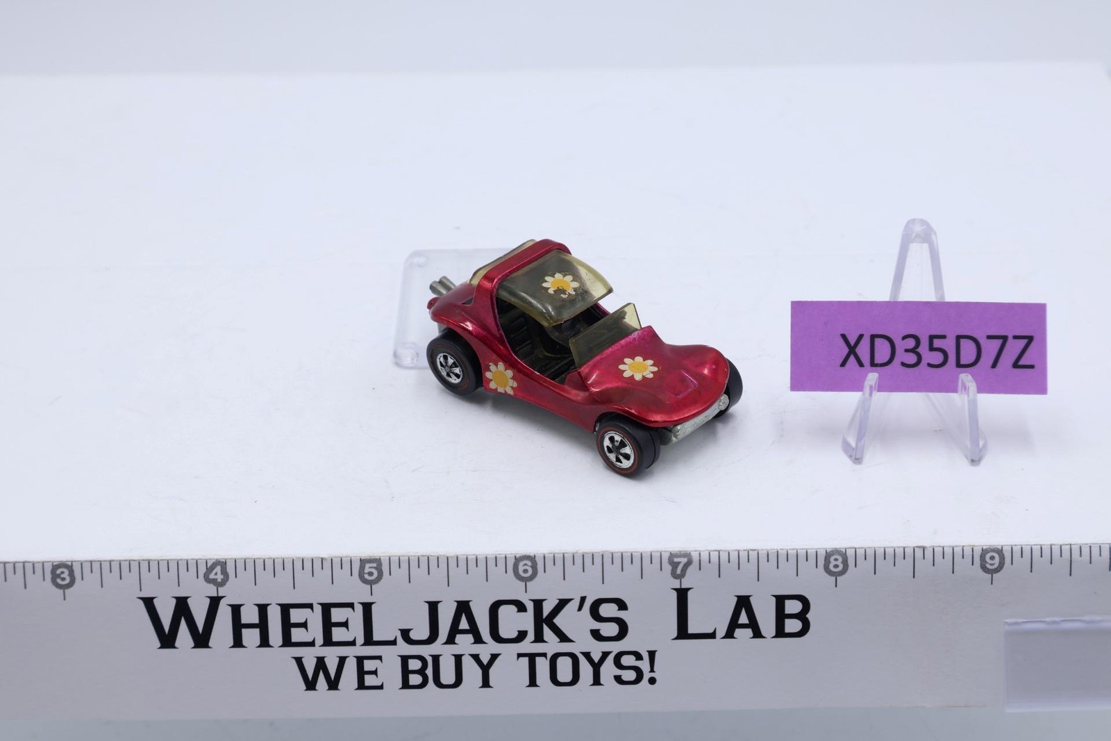 Sand Crab Rose 1970 Redline Hot Wheels Mattel Vintage RL