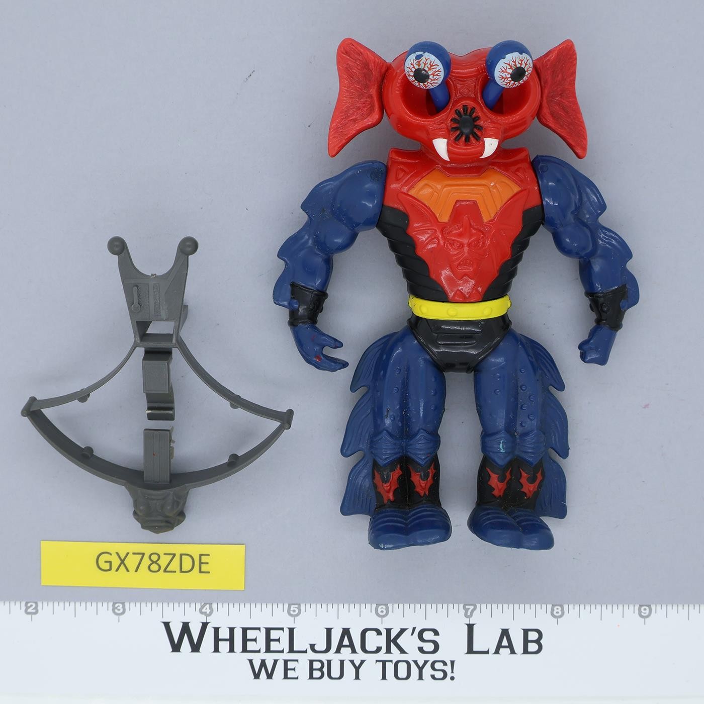 Mantenna 100% Complete Masters of the Universe MOTU 1985 Vintage Mattel Action