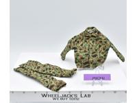 Fatigue Pants &amp; Shirt G.I. Joe Hasbro 1964 Vintage 12" Accessory