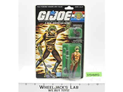 Tripwire Tiger Force GI Joe ARAH 1988 Hasbro Vintage Action Figure MOSC SEALED