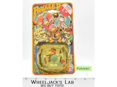 Boober Fraggle Rock 1983 Hasbro CANADIAN 2" PVC Figure NEW MOSC SEALED