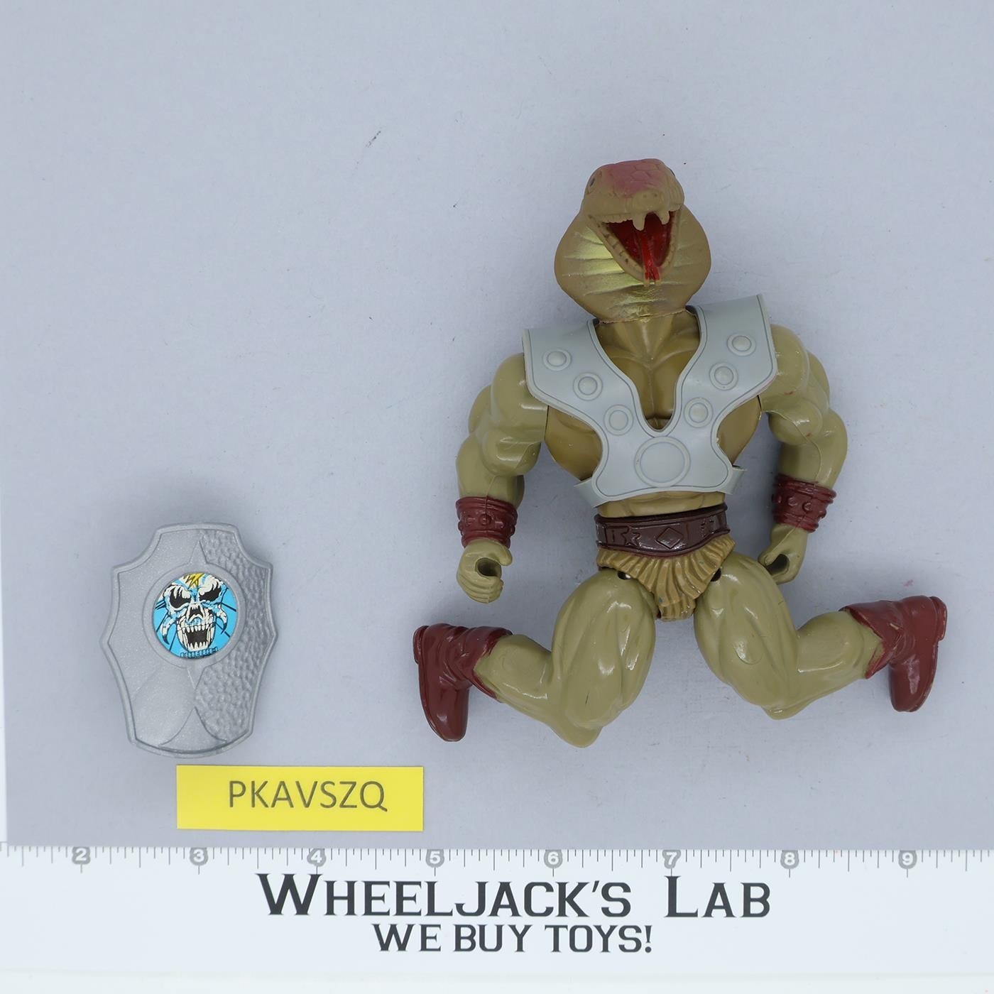 Sahak Kobraa Galaxy Fighters Sewco Sungold 1987 MOTU KO Vintage Action Figure