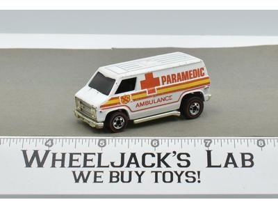 Paramedic Ambulance Hot Wheels 1974 Vintage Redline Hong Kong