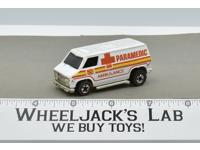 Paramedic Ambulance Hot Wheels 1974 Vintage Redline Hong Kong
