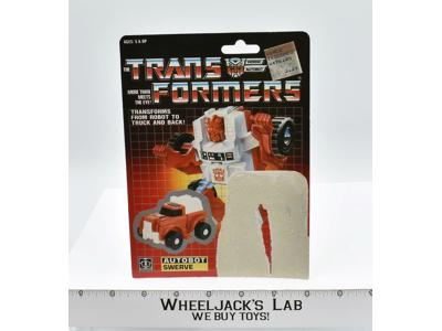 Serve Cardback Vintage 1986 G1 Transformers Hasbro Action Figure