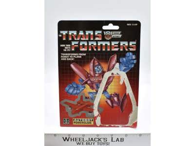 Powerglide Cardback 1985 Vintage Hasbro G1 Transformers Action Figure