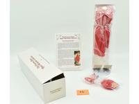 Red &amp; White Striped Suit Princess Diana Wardrobe Collection NRFB Danbury Mint