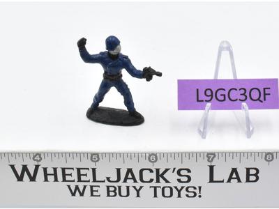 Cobra Commander Micro Figure Complete G.I. Joe 1989 Hasbro Mini Action Figure