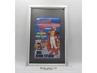 Big John Studd 12X7.5 Original Poster 1985 WWF LJN Wrestling Vintage