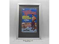 Brutus Beefcake Original Poster 12X7.5 1985 WWF LJN Wrestling Vintage