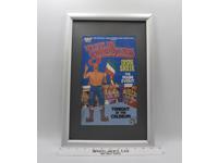 Iron Sheik Original Poster 12x7.5 1980s WWF LJN Wrestling Vintage