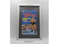 King Kong Bundy Original Poster 12x7.5 1980's WWF LJN Wrestling Vintage