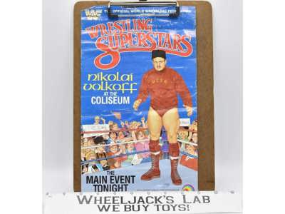 Nikolai Volkoff Original Poster 1985 WWF LJN Wrestling Vintage