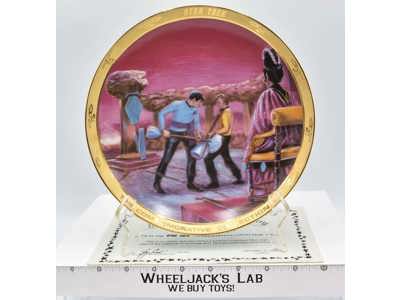Amok Time Plate The Commemorative Collection Star Trek 1986 Ernst