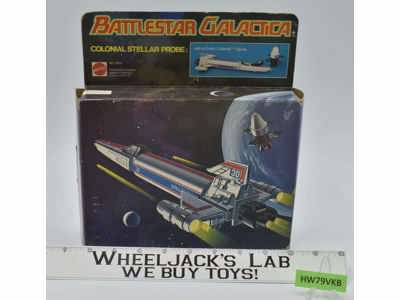 Colonial Stellar Probe FIRING Battlestar Galactica 1978 Mattel Figure Vehicle