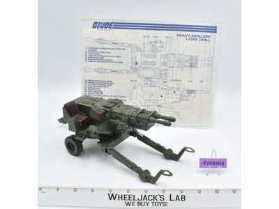 HAL 100% Complete G.I. Joe 1982 Hasbro Vintage Vehicle Action Figure