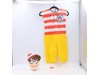 WALDO Halloween Costume & Mask w/Box Vintage Collegeville Child X-SMALL (3-4 yr)