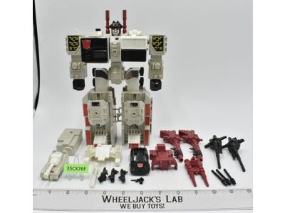 Metroplex 100% Complete Vintage 1985 G1 Transformers Hasbro Action Figure