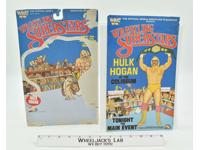 Hulk Hogan Poster and Cardback WWF Wrestling Superstars 1986 LJN