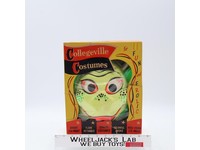 Moon Man Halloween Costume & Mask w/Box Vintage Collegeville Child LARGE