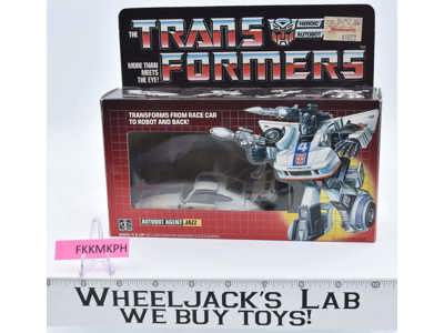 Jazz NICE FIG &amp; BOX 100% Complete Boxed 1984 Vintage Hasbro G1 Transformers