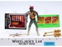 Space Marine Sgt. Apone Aliens Kenner 1992 Vintage Action Figure w/ Comic