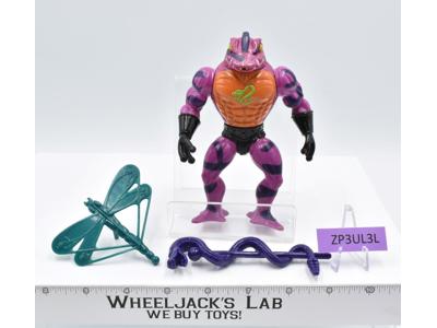 Tung Lasher 100% Complete He-Man MOTU Masters of the Universe Mattel 1986