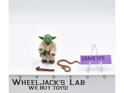 Yoda W/BROWN Snake 100% Complete Star Wars ESB 1980 Vintage Kenner NO REPRO