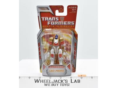 Leo Prime #1 Transformers Robots in Disguise 2006 Hasbro NEW MOSC SEALED