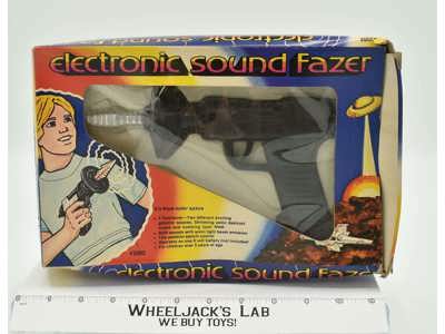 Electronic Sound Fazer 1979 Amico Vintage Outer Space Toy Gun NEW WORKS